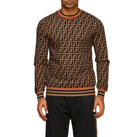 fendi men's crew neck|Fendi Sweatshirts for Men .